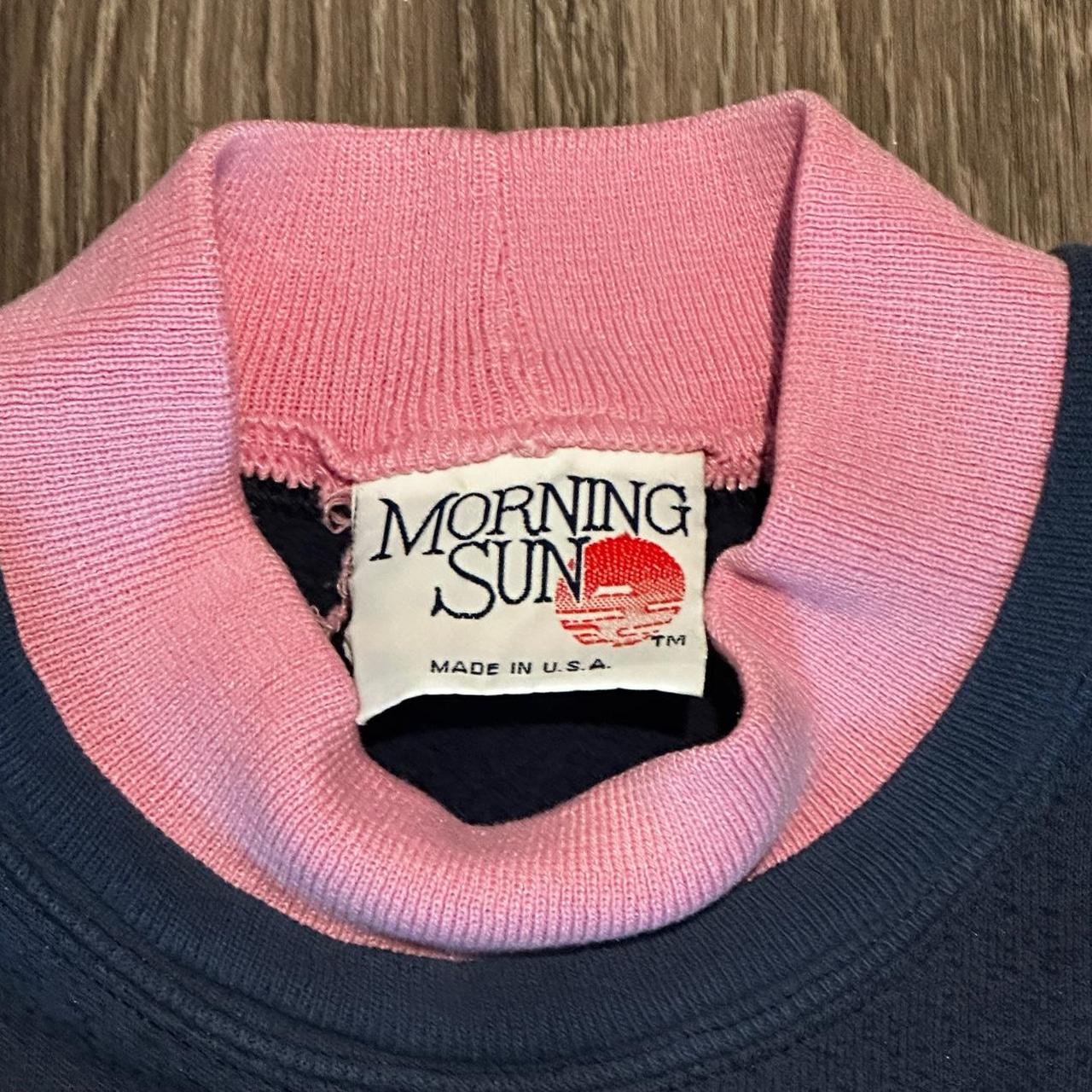 Vintage Floral Embroidered Crewneck