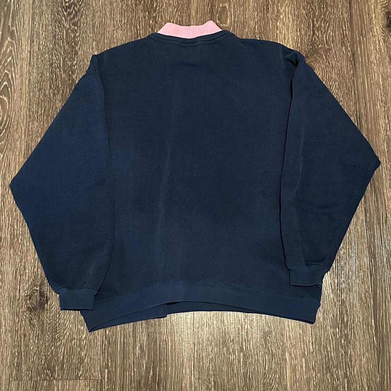 Vintage Floral Embroidered Crewneck